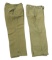 WWII US ARMY M43 FIELD TROUSERS 1st & 2nd PATTERN