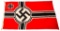 WWII GERMAN KRIEGSMARINE BATTLE FLAG