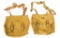 WWII US ARMY M36 MUSETTE BAG DATED 1940 LOT OF 2