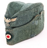 WWII GERMAN ARMY ENLISTED OVERSEAS CAP