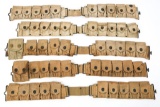 WWI US ARMY M1918 CARTRIDGE BELT LOT OF 5