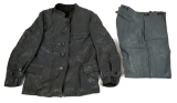 1942 GERMAN U-BOAT LEATHER JACKET AND PANTS