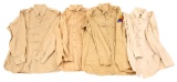 WWII US ARMY ENLISTED / NCO DRESS SHIRT MIXED LOT