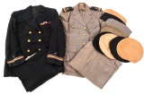 WWII US NAVY OFFICER NAMED UNIFORM GROUP