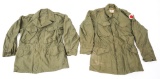 WWII US ARMY M43 COMBAT FIELD JACKET LOT OF 2