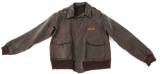 WWII US ARMY AIR FORCE NAMED A2 FLIGHT JACKET