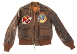 WWII 8th & 7th AAF FIGHTER SQ PILOT A2 JACKET