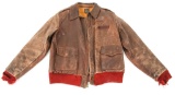 WWII US ARMY AIR FORCE NAMED A2 FLIGHT JACKET