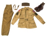 WWII 82nd AIRBORNE NAMED PARATROOPER UNIFORM GROUP