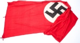 WWII GERMAN NSDAP POLITICAL BANNER