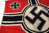 WWII GERMAN KRIEGSMARINE DESTROYER FLAG