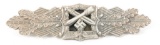 WWII GERMAN ARMY SILVER CLOSE COMBAT BADGE