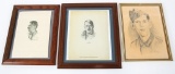 WWII GERMAN PICTURE FRAME LOT OF 3