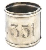 WWII GERMAN ARMY INF.RGT. 351 FLAG POLE RING