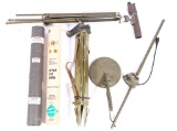 WWII US ARMY SPOTTING SCOPE & METAL DETECTOR LOT