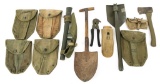 WWII US ARMY ENTRENCHING TOOL LOT