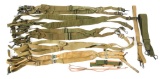 WWII US ARMY M1936 COMBAT H-SUSPENDER LOT