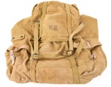 WWII US ARMY MOUNTAIN TROOPS RUCKSACK DATED 1942