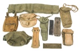 US ARMY SIGNAL CORPS RADIO POUCH & BAG LOT OF 10