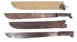 WWII US ARMY MACHETE LOT OF 2