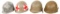 VIETNAM WAR - 1980's US ARMY M1 HELMET LOT OF 4