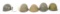 WORLD MILITARY COMBAT HELMET LOT OF 6