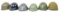 WORLD MILITARY COMBAT HELMET LOT OF 6