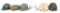 WORLD MILITARY COMBAT HELMET LOT OF 6