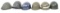 WORLD MILITARY COMBAT HELMET LOT OF 6
