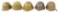 WORLD MILITARY COMBAT HELMET LOT OF 5