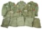 VIETNAM WAR US ARMY OG107 SATEEN SHIRT & PANTS LOT