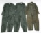 VIETNAM WAR USAF PILOT FLIGHT SUIT K-2B LOT OF 3