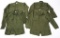 VIETNAM WAR US ARMY JUNGLE JACKET TYPE 3 LOT OF 4