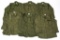 VIETNAM WAR US ARMY JUNGLE JACKET TYPE 3 LOT OF 6