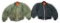 VIETNAM WAR USAF PILOT FLIGHT JACKET MA-1 LOT OF 2