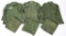 VIETNAM WAR US ARMY OG107 UTILITY UNIFORM LOT OF 6