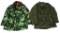 RUSSIAN ARMY WINTER CAMO FIELD JACKET LOT OF 2
