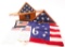WWII & VIETNAM WAR FUNERAL FLAG & BLOOD CHIT LOT