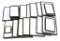 DISPLAY CASE LARGE MIXED LOT OF 22