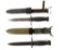 VIETNAM WAR US ARMY M7 BAYONET LOT OF 2