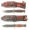 VIETNAM WAR USAF PILOT SURVIVAL KNIFE LOT OF 2
