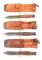 USAF ONTARIO PILOT SURVIVAL KNIFE LOT OF 3