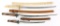 JAPANESE DISPLAY SWORD MIXED LOT OF 3