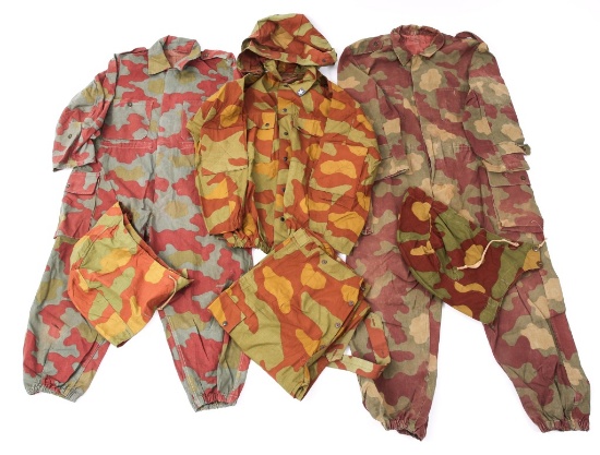 ITALIAN ARMY COMBAT CAMO UNIFORM & COVERALL LOT