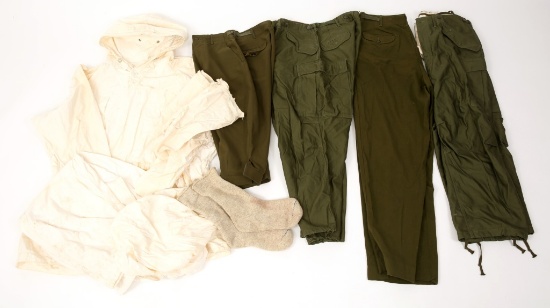 KOREAN WAR US ARMY WINTER FIELD CLOTHING LOT