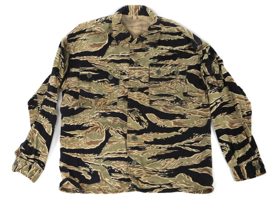 VIETNAM WAR US ARMY GOLDEN TIGER STRIPE SHIRT