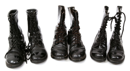 VIETNAM WAR US ARMY PARATROOPER JUMP BOOTS LOT