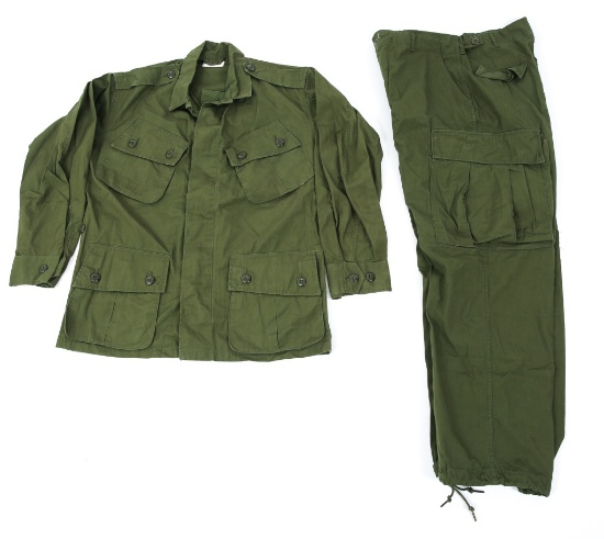VIETNAM WAR US ARMY JUNGLE JACKET TYPE 1 & PANTS