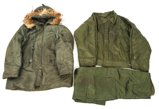 US NAVY & USAF EXTREME COLD WEATHER UNIFORM LOT