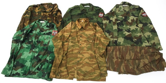 WORLD CAMO EASTERN COMBAT UNIFORM LOT